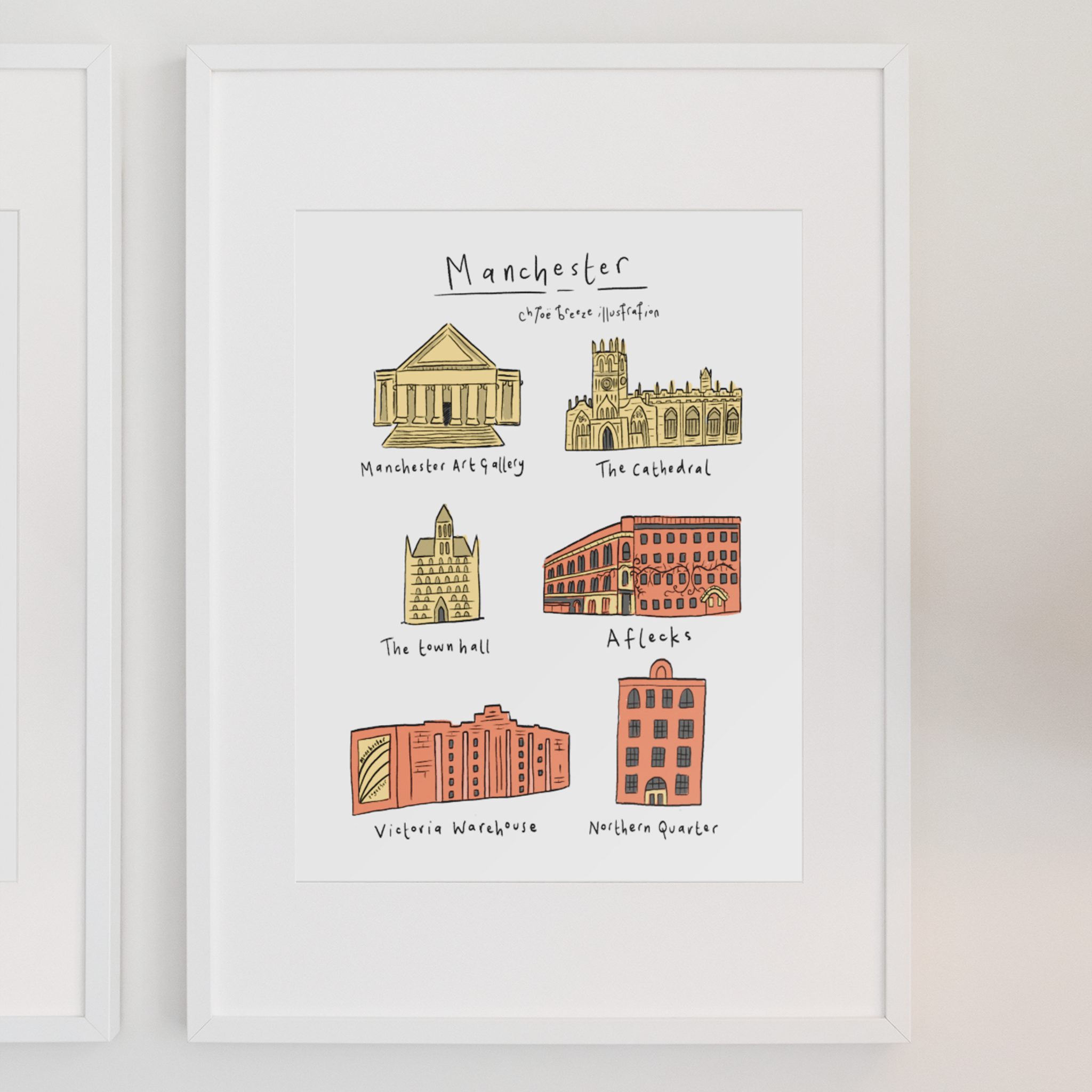 Manchester Buildings Print