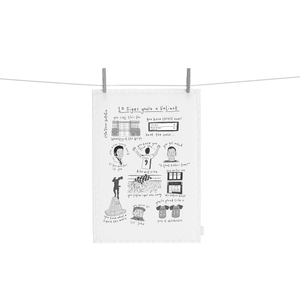 10 Signs You're a Valiant - Tea Towel - Port Vale Football Club