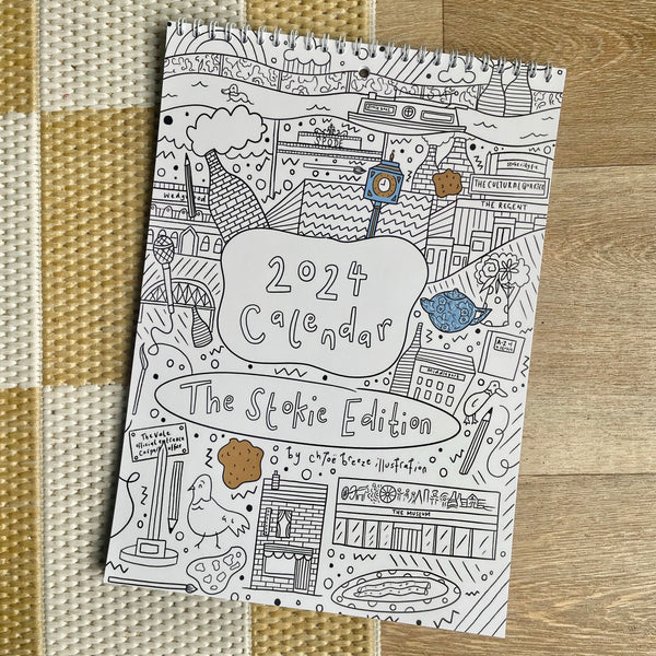 *PRE ORDER* - 2024 Calendar - The Stokie Edition - Stoke-on-Trent