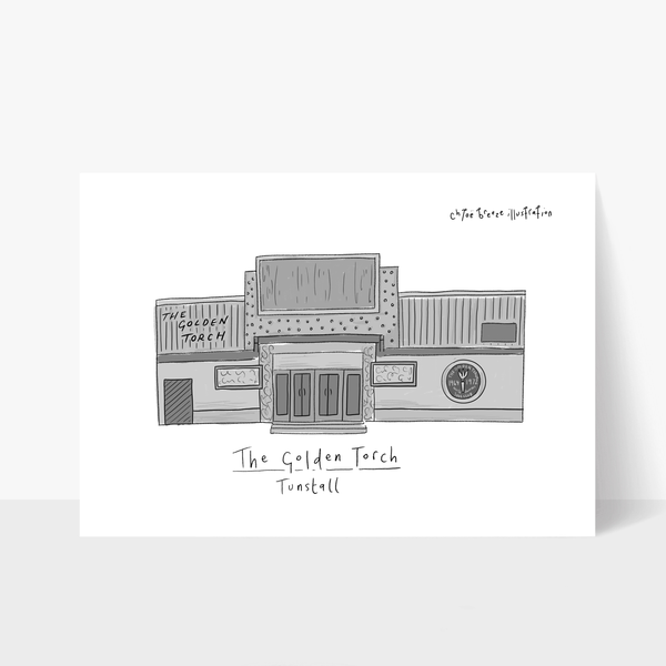 The Golden Torch | The world famous soul club | Stoke-On-Trent Print
