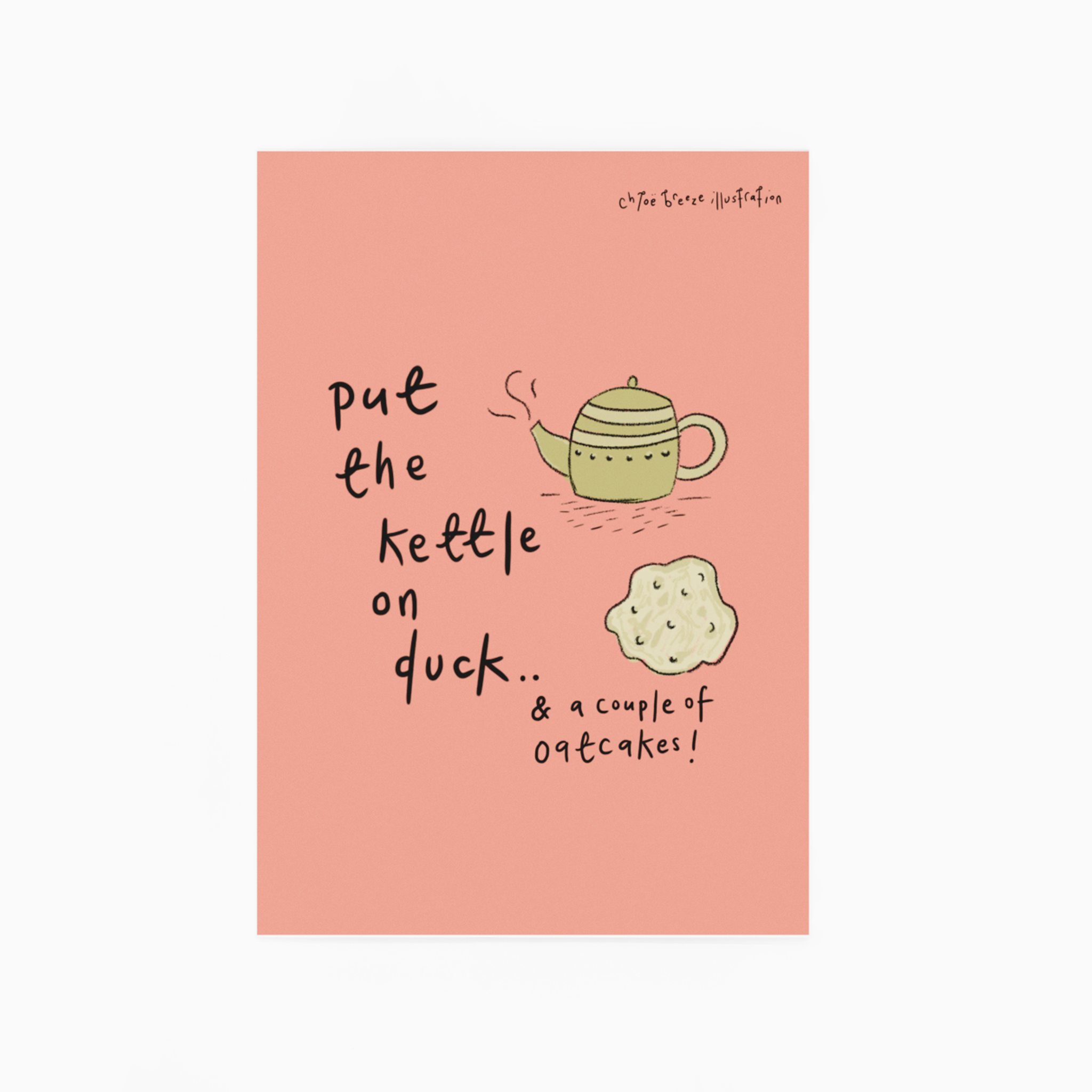 Tea & Oatcakes Print