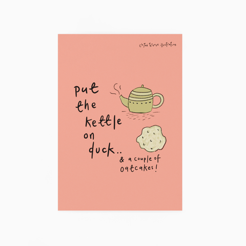 Tea & Oatcakes Print