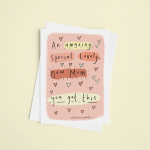 New Mum Greeting Card