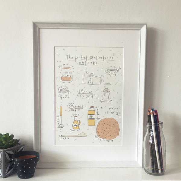The Perfect Staffordshire Oatcake Recipe Print