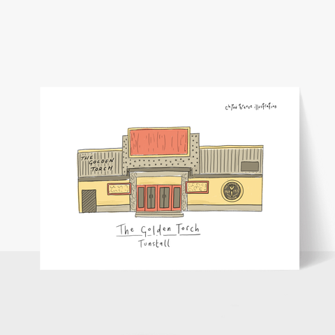 The Golden Torch | The world famous soul club | Stoke-On-Trent Print
