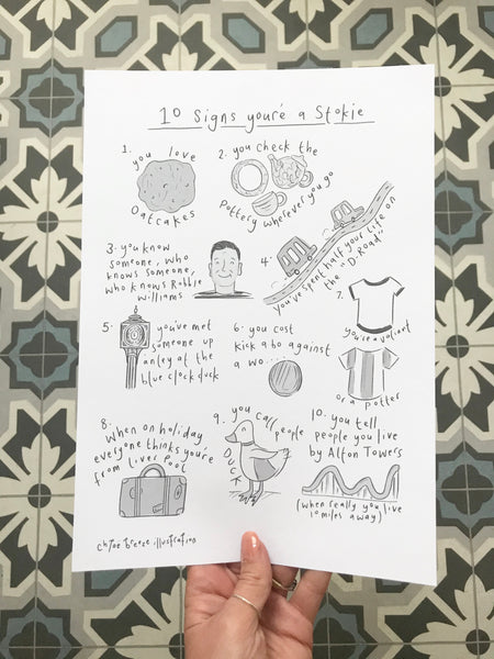 10 Signs You're a Stokie Print