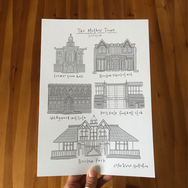The Mother Town - Burslem Print