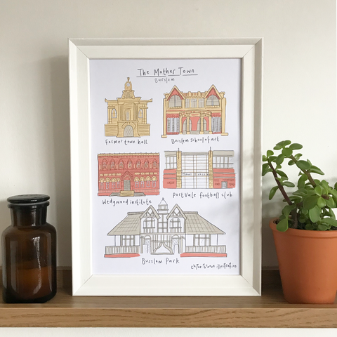 The Mother Town - Burslem Print